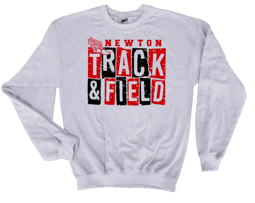 Newton Track and Field Block Letters