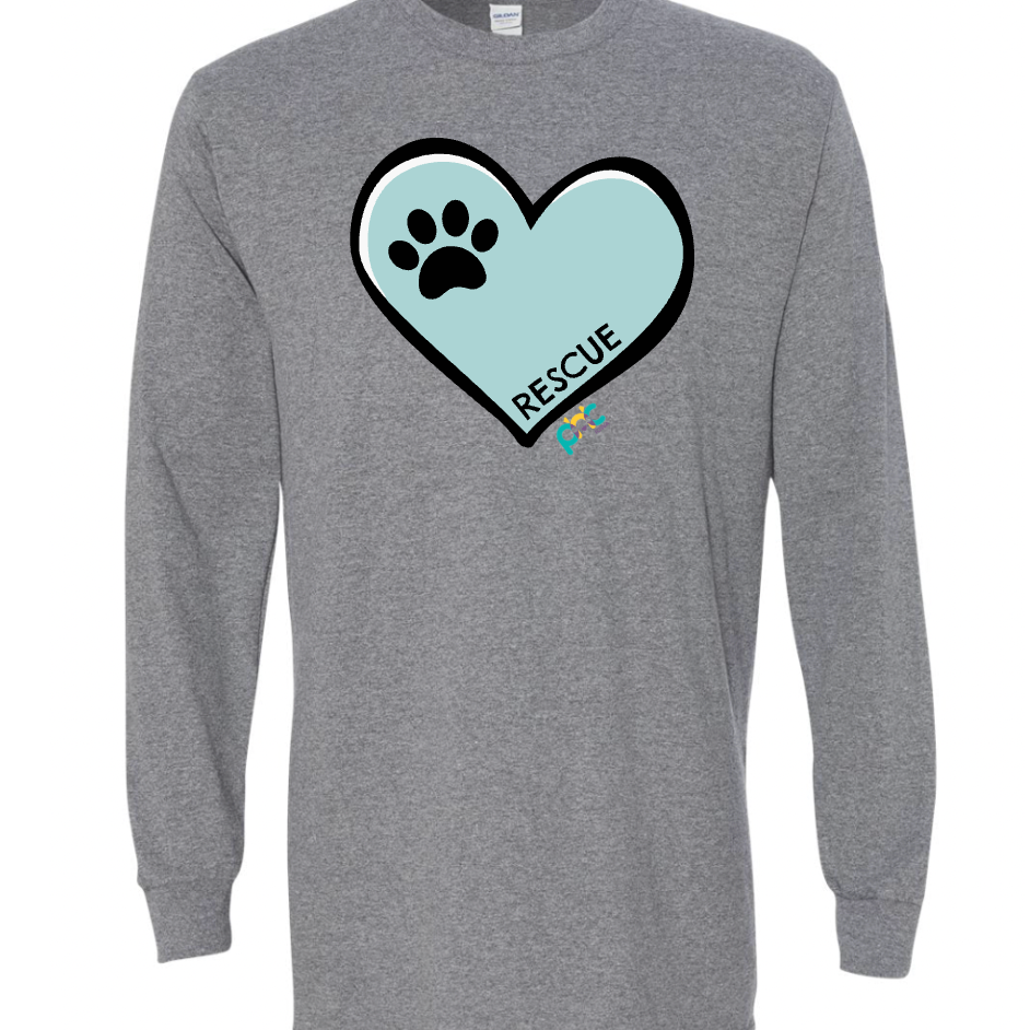 Heart PNC Adult Long Sleeve