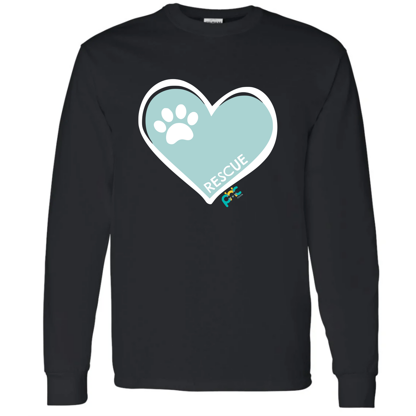 Heart PNC Adult Long Sleeve
