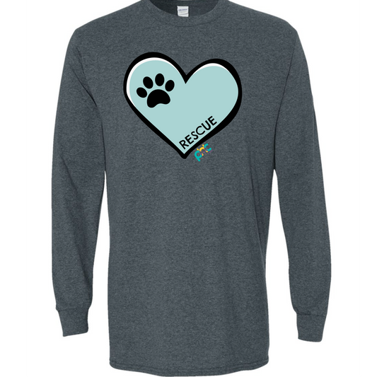 Heart PNC Adult Long Sleeve