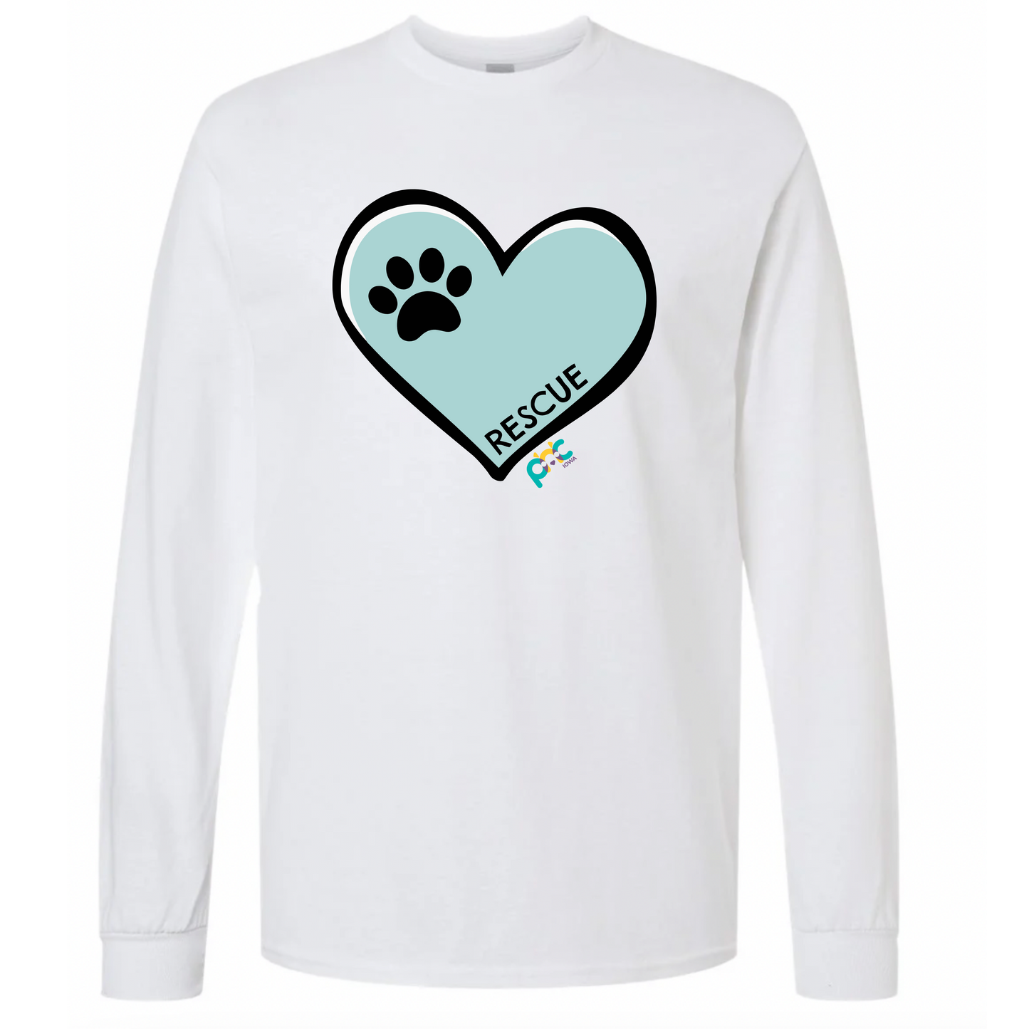 Heart PNC Adult Long Sleeve