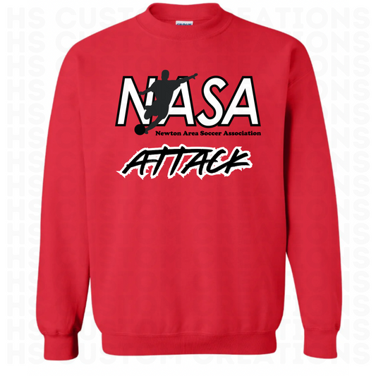 NASA Attack Adult Sweatshirts