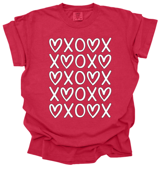 Heart X O